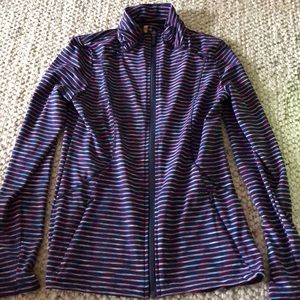 Lole multicolored zip-up jacket
